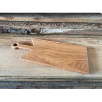 Schneidebrett aus Eiche mit Griff, CNC gefräst, geölt, 45x20x2 cm Schneidebrett aus Eiche mit Griff, CNC gefräst, geölt, 45x20x2 cm